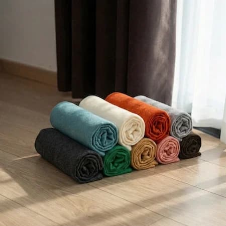 Khăn len thêu tên